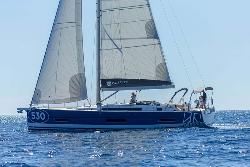 Dufour 530 A Nice Monohull Sailboat To Charter