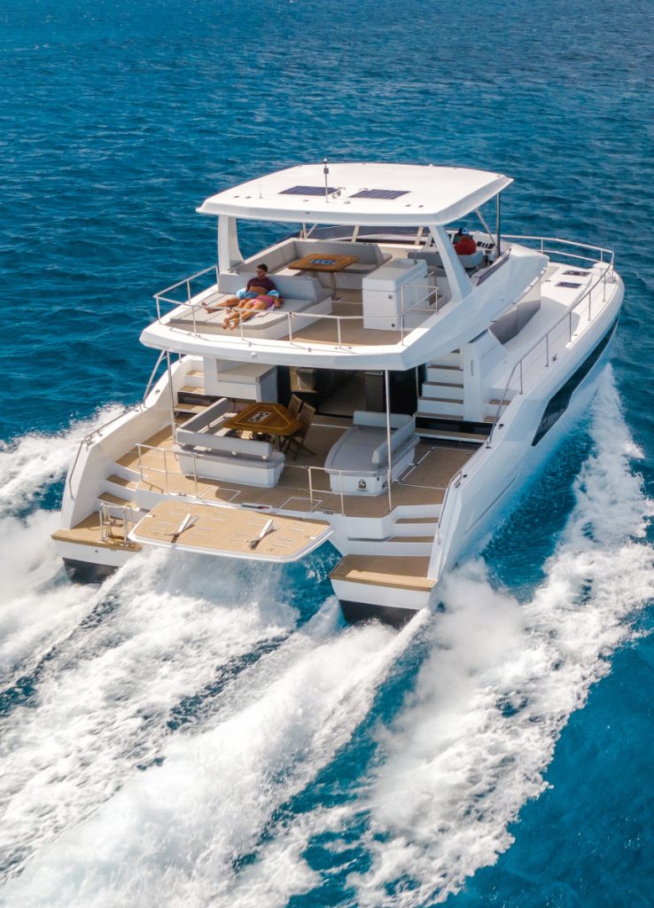 Leopard 53 PC A Beautiful Catamaran Motor Yacht To Charter