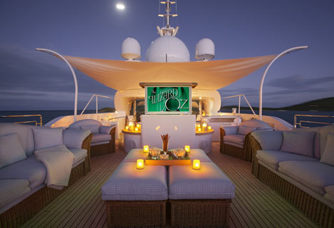 Movie Nights Under The Stars On Super Yachts Outdoor Cinemas On Yachts