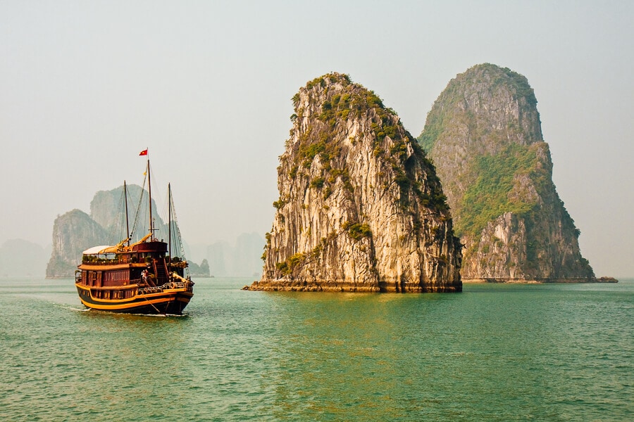 Sailing Vietnams Coastline Hoi An To Halong Bay By Superyacht.