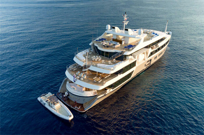 Serene Beauty Of The Maldives Superyacht Escapes In The Indian Ocean.