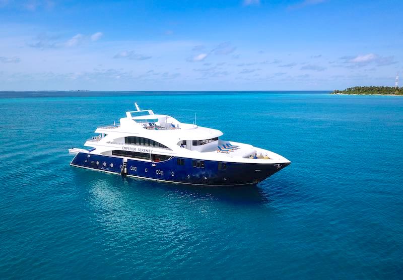 Serene Beauty Of The Maldives Superyacht Escapes In The Indian Ocean.