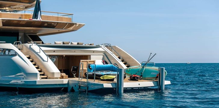 What Are Water Toys On A Yacht?