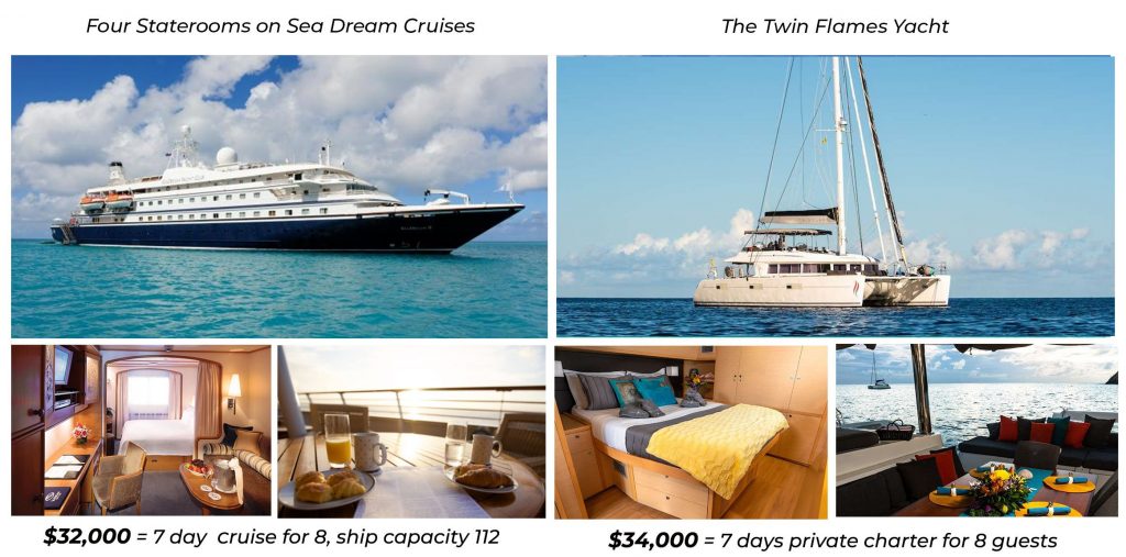 Why Charter A Yacht Yacht Charter Vs Cruise Ship